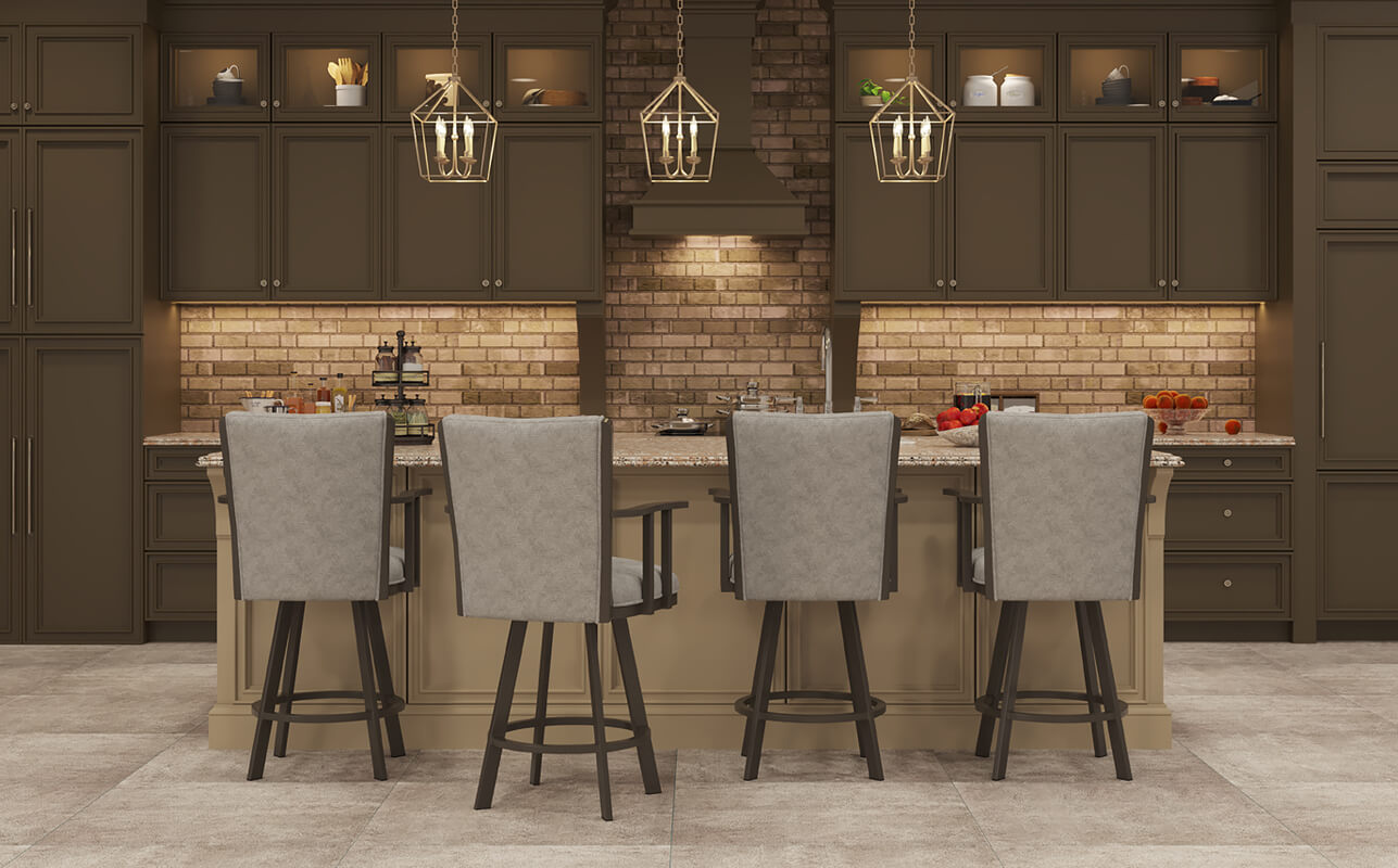 Humphrey Bar Stools by Wesley Allen