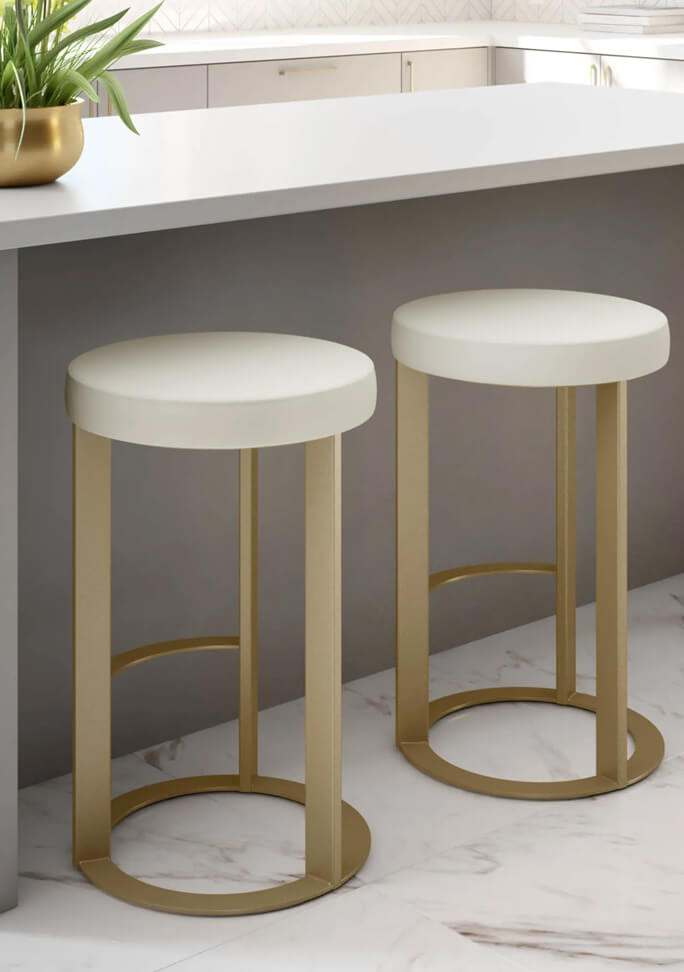 Link, Gold Bar Stools