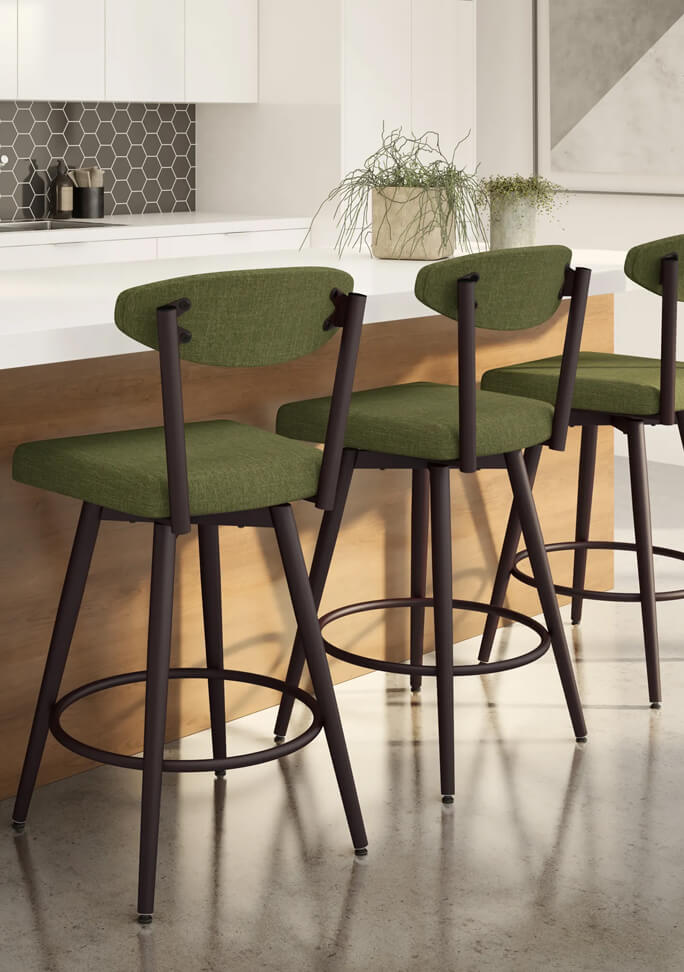 Link, Green Bar Stools