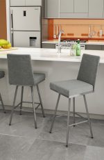 Amisco Linea Swivel Stool in Modern Kitchen