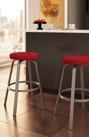 Amisco Reel Swivel Stool in Modern Kitchen