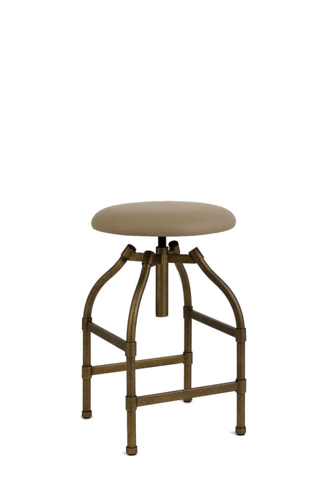 Wesley Allen's Dodge Backless Industrial Stool