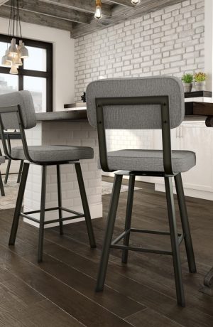 Amisco Brixton Swivel Stool in Kitchen