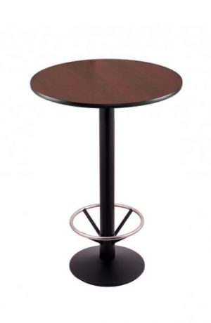 Holland's #214-16 Black Wrinkle Table with Foot Ring