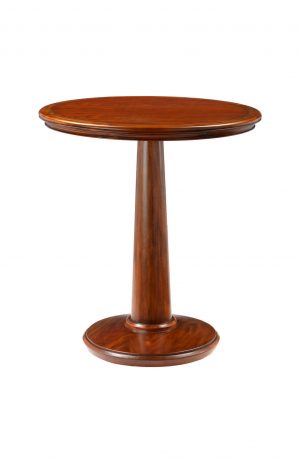 Darafeev's Del Mar Wood Modern Pub Table with Round Top