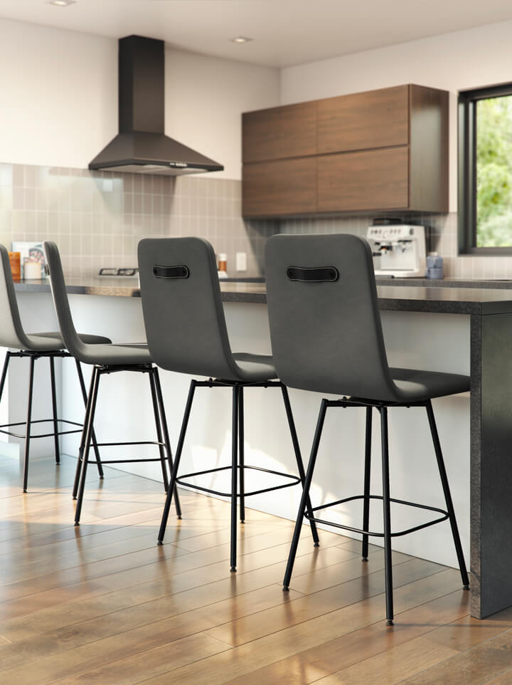 Bray bar stools by AMISCO