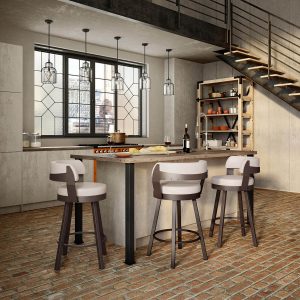 Russell bar stools by AMISCO