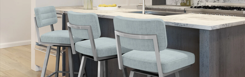 Featuring the Phoebe stools by Amisco