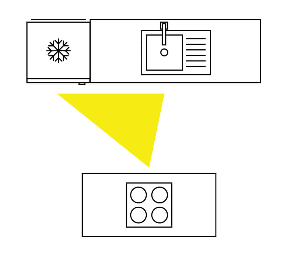 Kitchen Island and Peninsula Graphic