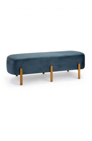 Wesley Allen's Alexa Modern 55" Inch Upholstered Bench