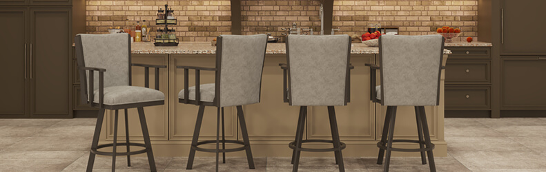 Featuring the Humphrey Stools by Wesley Allen