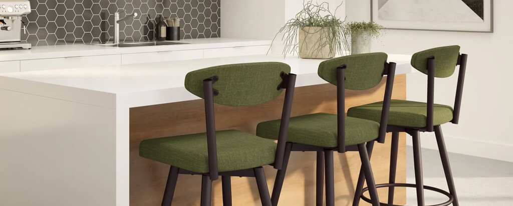 Featuring the Wilbur stool by Amisco