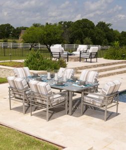 Sarasota outdoor chairs by MALLIN