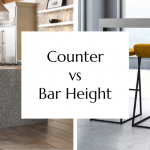 Counter vs. Bar Height