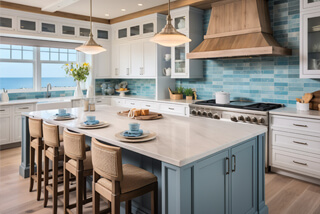 Coastal Retreat Kitchen Design