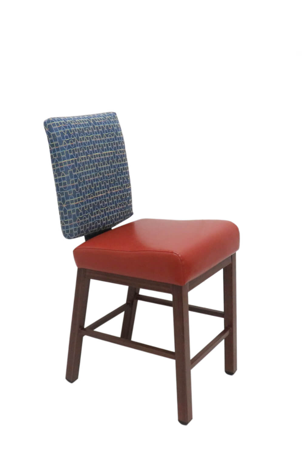 IH Seating Chandler Comfortable Wood Grain Upholstered Bar Stool