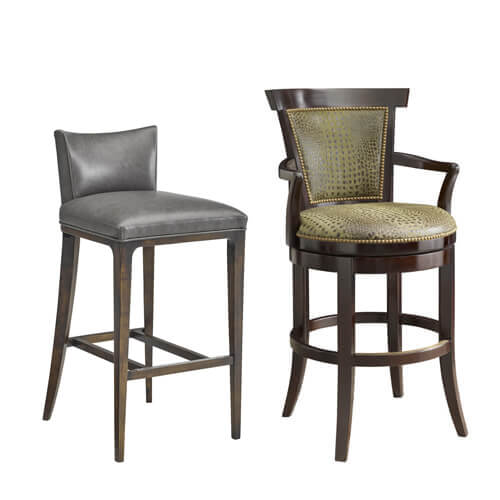 Stools Shown: Charlie and Lowell