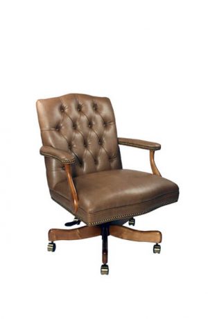 Style Upholstering's 63R Executive Chair with Nailhead Trim and Arms