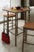 Amisco Bradley Non-Swivel Stool in Kitchen