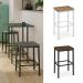 Amisco's Bradley Backless Bar Stool in a Variety of Finishes