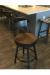 Amisco's Lauren Swivel Bar Stool in Customer's Kitchen