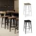 Amisco's Upright Industrial Backless Custom Made Bar Stool