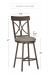 Wesley Allen's Camarillo Swivel Stool in Bar Height