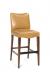 Leathercraft's 2208 Carlisle Wood Upholstered Bar Stool in Leather