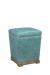 Leathercraft's Montrose 759 Upholstered Backless Counter Stool with Nailhead Trim