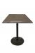 Wharton All-Season Outdoor Table with Charcoal Top