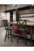 Amisco Kent Swivel Stool in Modern Industrial Kitchen